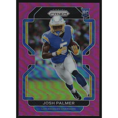 2021 Panini Prizm Prizms Pink #359 Josh Palmer