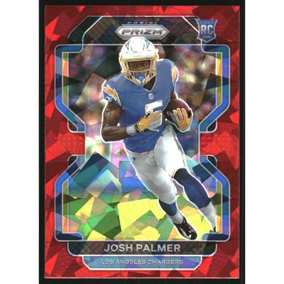2021 Panini Prizm Prizms Red Ice #359 Josh Palmer