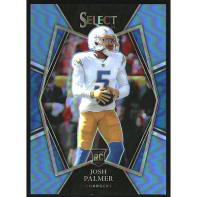 2021 Select Prizm Light Blue #166 Josh Palmer