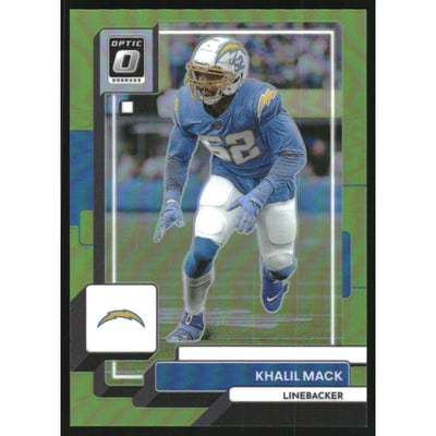 2022 Donruss Optic Lime Green #112 Khalil Mack