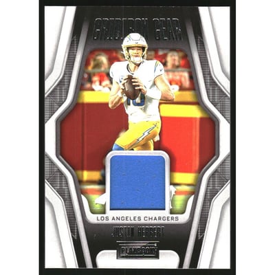 2022 Panini Playbook Gridiron Gear #1 Justin Herbert