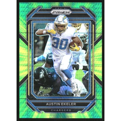 2022 Panini Prizm Prizms Hyper #150 Austin Ekeler