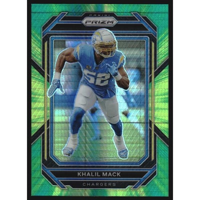 2022 Panini Prizm Prizms Hyper #154 Khalil Mack