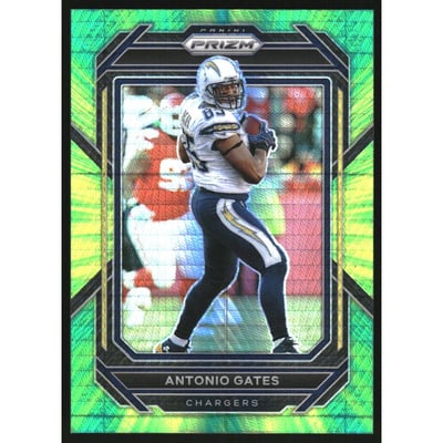 2022 Panini Prizm Prizms Hyper #158 Antonio Gates