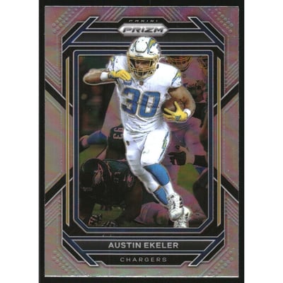 2022 Panini Prizm Prizms Silver #150 Austin Ekeler