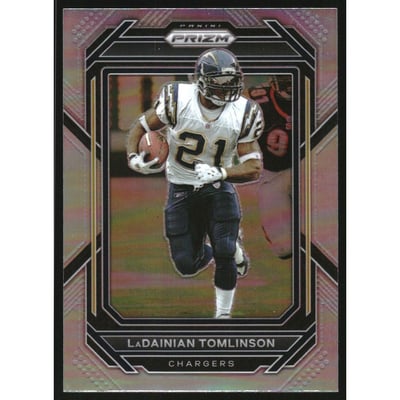2022 Panini Prizm Prizms Silver #157 LaDainian Tomlinson