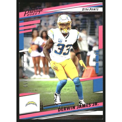 2022 Prestige Xtra Points Pink #158 Derwin James Jr.