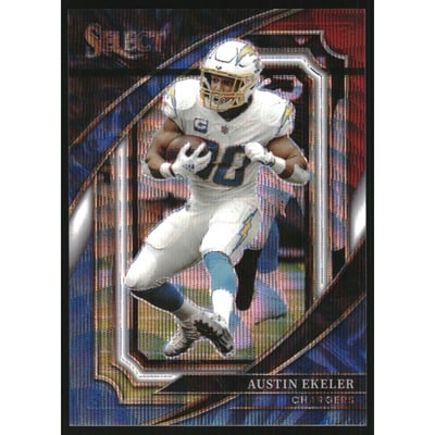 2022 Select Prizm Tri Color #376 Austin Ekeler