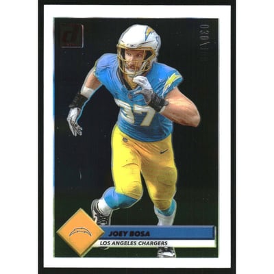 2023 Clearly Donruss Clearly Retro '93 Red #3 Joey Bosa