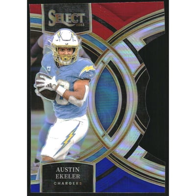 2023 Select Prizm Red and Blue Die Cut #169 Austin Ekeler