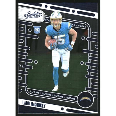 2024 Absolute Blue #134 Ladd McConkey