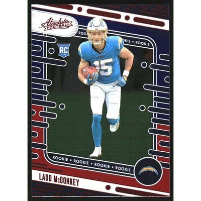 2024 Absolute Red and Blue #134 Ladd McConkey