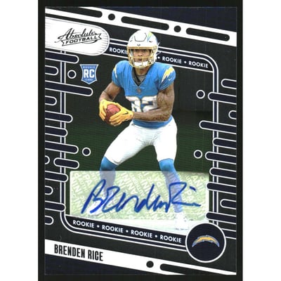 2024 Absolute Signatures #199 Brenden Rice
