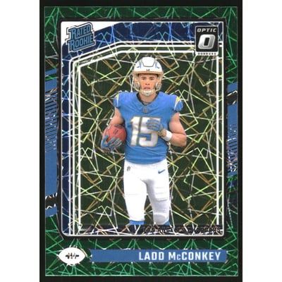 2024 Donruss Optic Green Velocity #266 Ladd McConkey RR