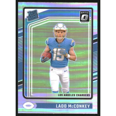 2024 Donruss Optic Holo #266 Ladd McConkey RR