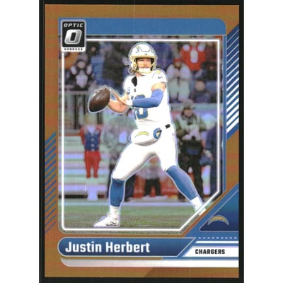2024 Donruss Optic Orange #106 Justin Herbert