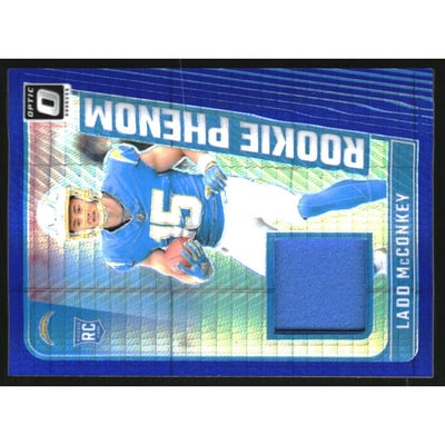 2024 Donruss Optic Rookie Phenoms Blue Hyper #24 Ladd McConkey