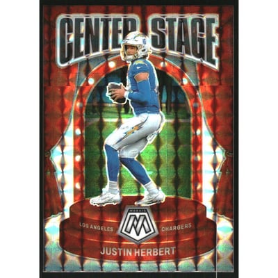 2024 Panini Mosaic Center Stage Mosaic #26 Justin Herbert