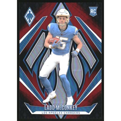 2024 Panini Phoenix Red Fade #216 Ladd McConkey