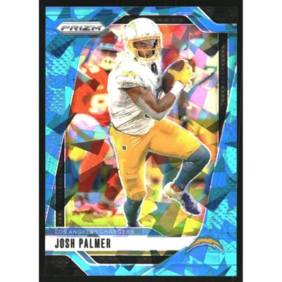 2024 Panini Prizm Prizms Blue Ice #159 Josh Palmer