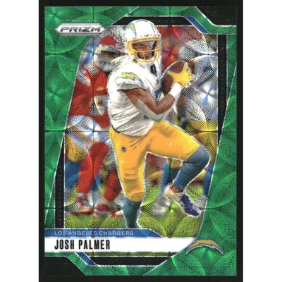 2024 Panini Prizm Prizms Green Scope #159 Josh Palmer