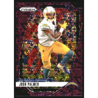 2024 Panini Prizm Prizms No Huddle Purple #159 Josh Palmer