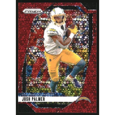 2024 Panini Prizm Prizms No Huddle Red #159 Josh Palmer