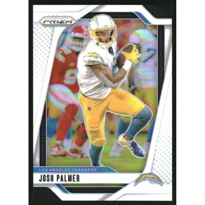 2024 Panini Prizm Prizms White #159 Josh Palmer