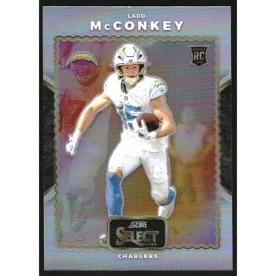 2024 Select Score Select Throwback Prizm #25 Ladd McConkey
