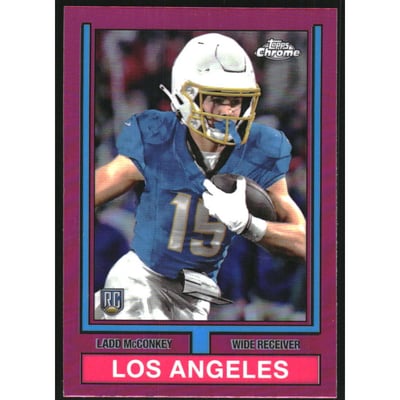 2024 Topps Chrome '74 Topps Pink Refactors #74TF10 Ladd McConkey