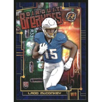2024 Topps Resurgence Circuit Breakers Navy Surge #CB7 Ladd McConkey