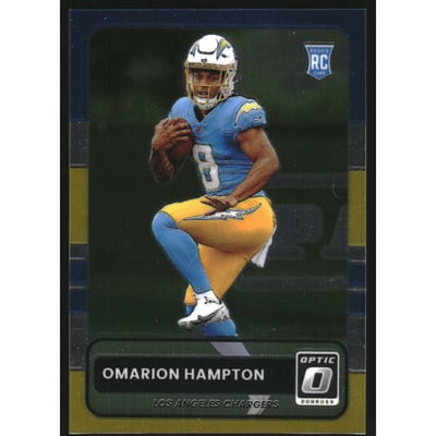 2025 Donruss Optic '15 Retro #6 Omarion Hampton