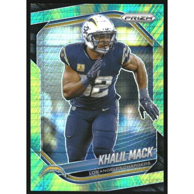 2025 Panini Prizm Prizms Hyper #161 Khalil Mack
