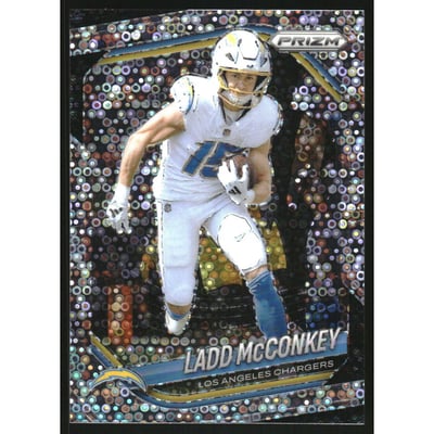 2025 Panini Prizm Prizms No Huddle #18 Ladd McConkey