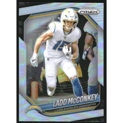 2025 Panini Prizm Prizms Silver #18 Ladd McConkey