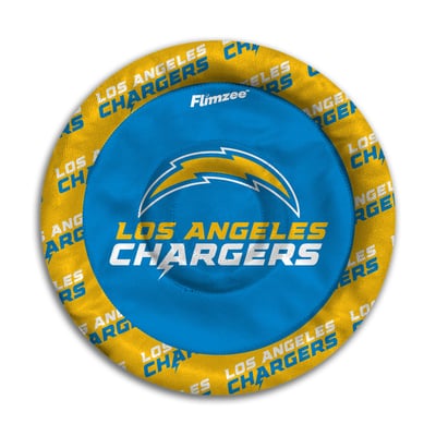 Los Angeles Chargers Fanpoint Flimzee Bean Bag Flying Disc