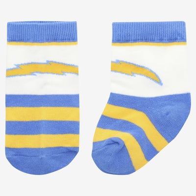  Los Angeles Chargers Starter Infant Rugby Block Socks - Powder Blue