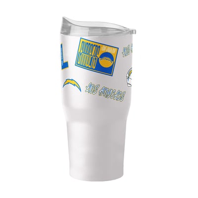 Los Angeles Chargers Logo Brands 30oz. Dreamweave Tumbler