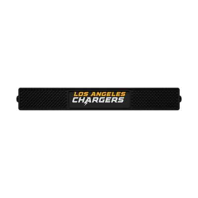 Los Angeles Chargers Logo Brands 3.25" x 24" Drink Mat