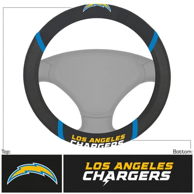 Los Angeles Chargers Logo Brands Steering Wheel Cover
