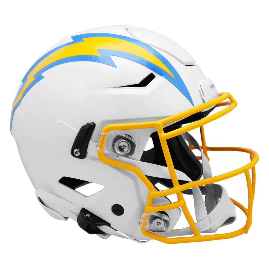 Doug Riddell Los Angeles Chargers Helmet Doug Flutie Signed Los Angeles Chargers