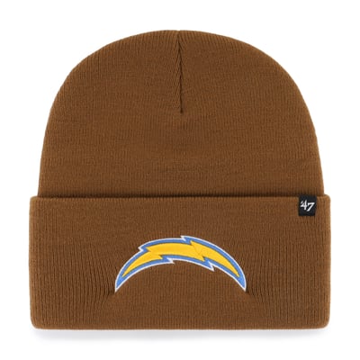 Los Angeles Chargers Carhartt x '47 Cuffed Knit Hat - Brown