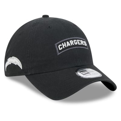 Los Angeles Chargers New Era 2026 Salute To Service Casual Classic Adjustable Hat - Black