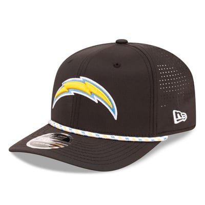 Los Angeles Chargers New Era 9SEVENTY Adjustable Hat - Black