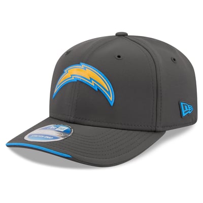 Los Angeles Chargers New Era 2026 Sideline Cold Weather  9SEVENTY Adjustable Hat - Charcoal