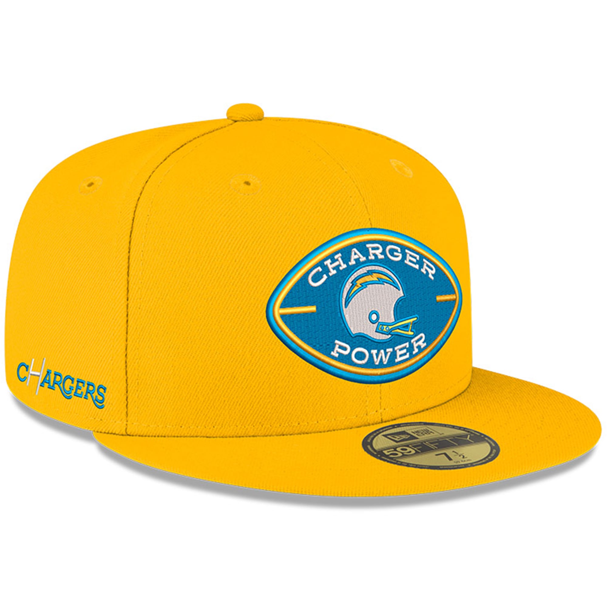 NEW ERA Los Angeles Chargers NWT \'Floral Tapestry\' 59FIFTY Fitted Hat 7 1/4 Los Angeles Chargers Deceptor 59FIFTY Fitted Hat – New Era Cap main image 2
