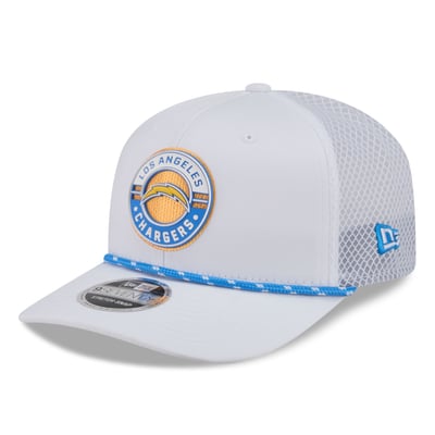 Los Angeles Chargers New Era Game 9SEVENTY Adjustable Hat - White