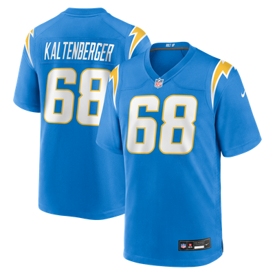 Josh Kaltenberger Los Angeles Chargers Nike Team Game Jersey - Powder Blue