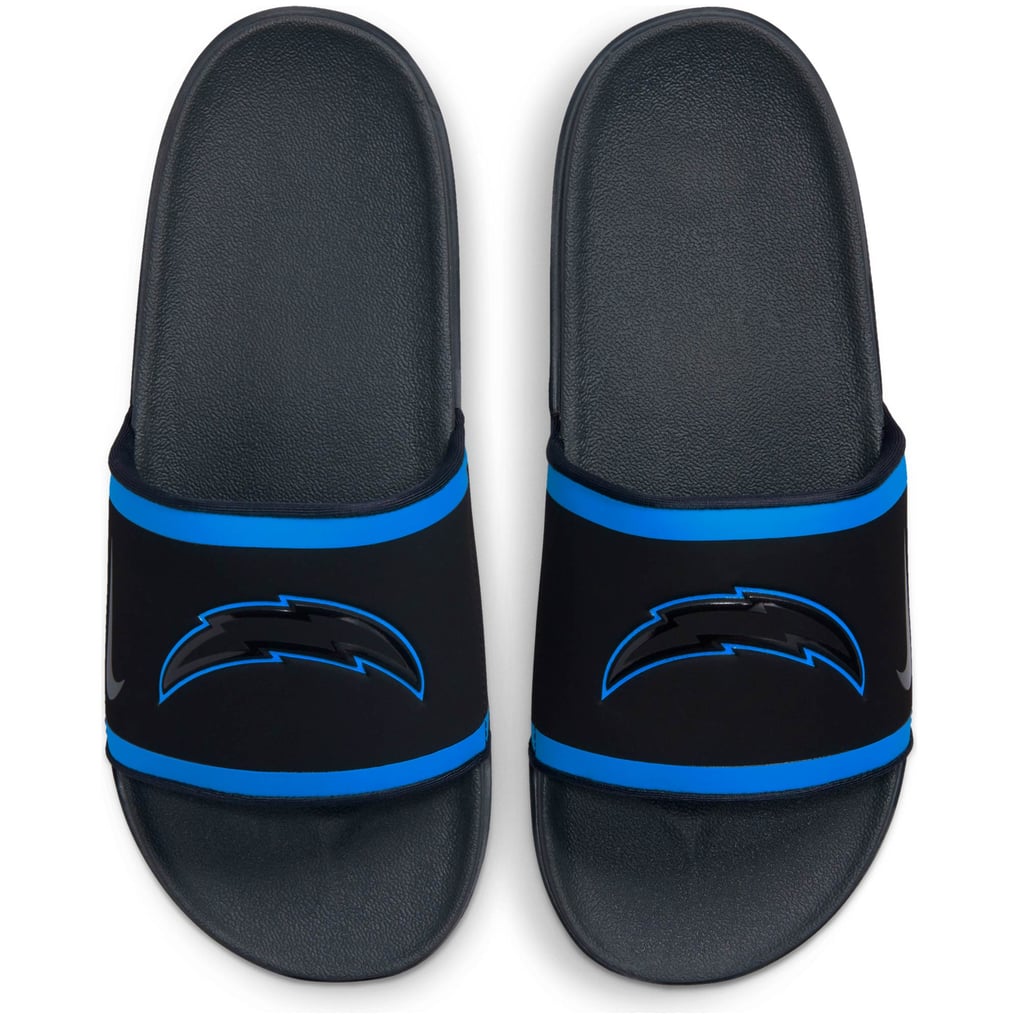 NIKE Offcourt LA Chargers NFL Slides Sandals Blue Black Men\'s 8 *NEW* DD0516-001 NIKE Offcourt LA Chargers NFL Slides Sandals Blue Black  main image 2