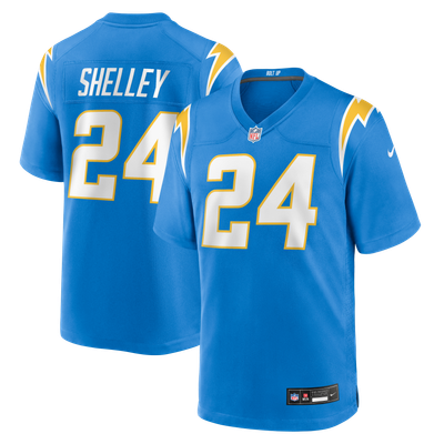 Rodney Shelley Los Angeles Chargers Nike Team Game Jersey - Powder Blue